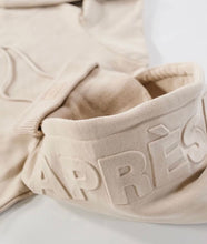 Load image into Gallery viewer, Apres Actif - Embossed Hoodie - Champagne
