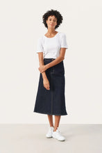 Load image into Gallery viewer, Part Two - Frigge Dark Denim Skirt
