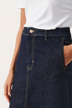 Load image into Gallery viewer, Part Two - Frigge Dark Denim Skirt
