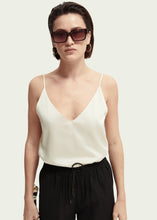 Load image into Gallery viewer, Scotch &amp; Soda - Jersey Tank With Woven Front
