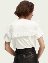 Load image into Gallery viewer, Scotch &amp; Soda- Organic Cotton Tshirt with Ruffles
