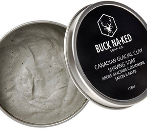 Buck Naked Soap Co. - Canadian Glacial Clay Shaving Soap