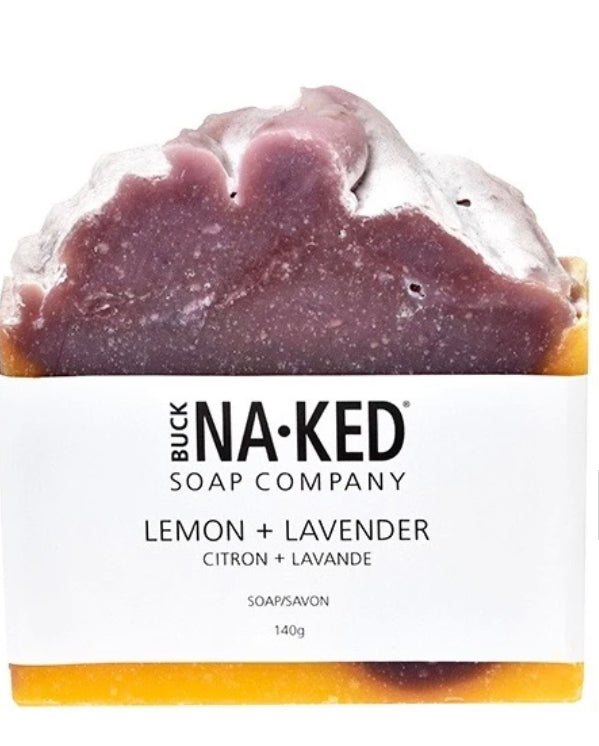 Buck NA-KED Lemon & Lavender Soap