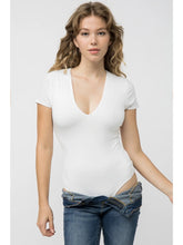 Load image into Gallery viewer, Lola- Double Layered V-Neck Bodysuit
