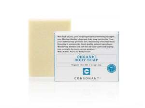 Consonant Skincare Organic Olive Oil Body Soap