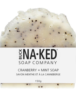 Buck NA-KED Cranberry + Mint Soap
