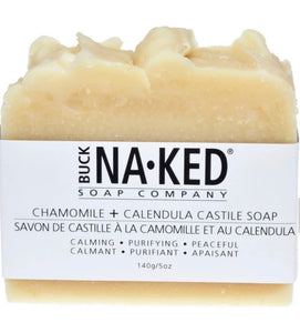 Buck Naked Soap Co. - Chamomile + Calendula Castile Soap