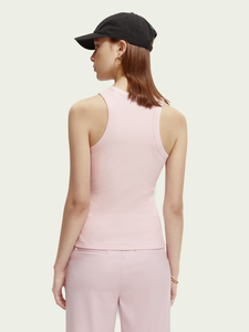 Scotch & Soda - Organic cotton racerback tank top